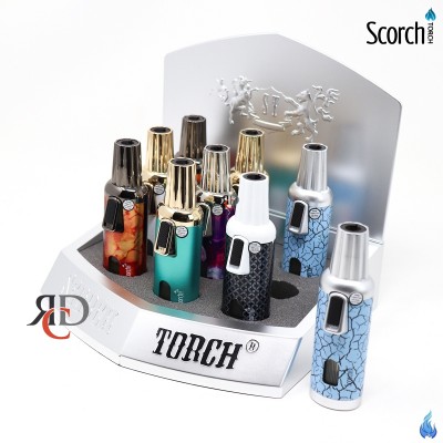 SCORCH TORCH SINGLE TORCH OVAL SHAPE - STDS206 9CT/ DISPLAY